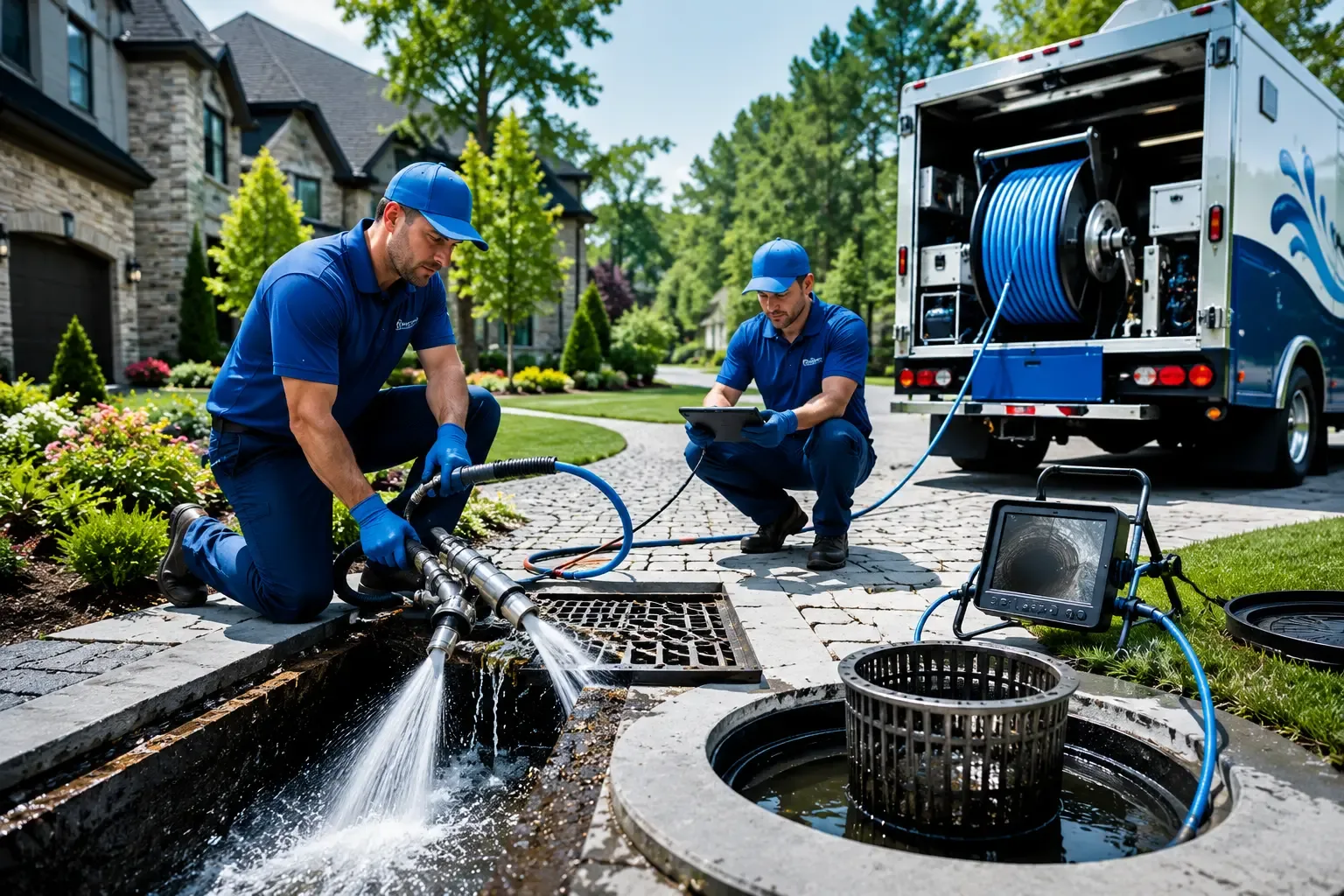 Local outdoor drain cleaning professionals in Medina, ND